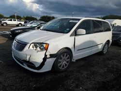 Salvage cars for sale from Copart East Granby, CT: 2016 Chrysler Town & Country Touring