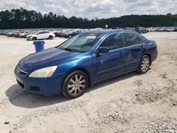 Salvage cars for sale at Ellenwood, GA auction: 2006 Honda Accord EX