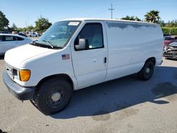 Ford salvage cars for sale: 2005 Ford Econoline E150 Van