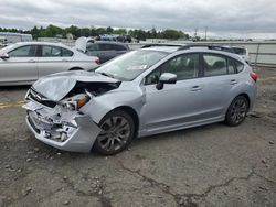 Subaru Impreza Sport Limited salvage cars for sale: 2015 Subaru Impreza Sport Limited