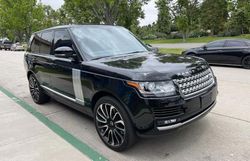 Salvage cars for sale at Los Angeles, CA auction: 2014 Land Rover Range Rover Supercharged