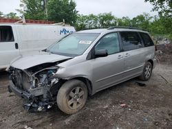Salvage cars for sale at Baltimore, MD auction: 2009 Toyota Sienna CE