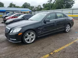 Salvage cars for sale at Wichita, KS auction: 2012 Mercedes-Benz E 350 4matic