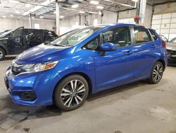 Salvage cars for sale from Copart Blaine, MN: 2019 Honda FIT EX