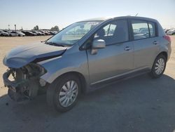 Salvage cars for sale at Fresno, CA auction: 2008 Nissan Versa S