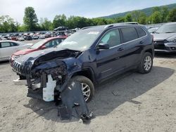 Salvage cars for sale at Grantville, PA auction: 2014 Jeep Cherokee Latitude