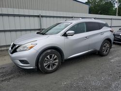 Salvage cars for sale from Copart Gastonia, NC: 2017 Nissan Murano S