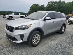 Salvage cars for sale from Copart Concord, NC: 2019 KIA Sorento L