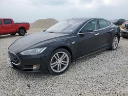 Salvage cars for sale at Temple, TX auction: 2014 Tesla Model S