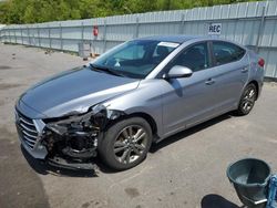 Salvage cars for sale at Assonet, MA auction: 2017 Hyundai Elantra SE