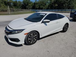 Honda salvage cars for sale: 2017 Honda Civic LX