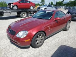 Salvage cars for sale at Cahokia Heights, IL auction: 1999 Mercedes-Benz SLK 230 Kompressor