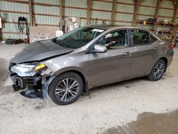 Salvage cars for sale at London, ON auction: 2017 Toyota Corolla L