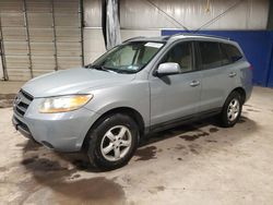 Salvage cars for sale at Chalfont, PA auction: 2008 Hyundai Santa FE GLS