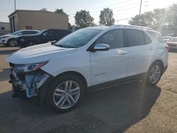Salvage cars for sale at Moraine, OH auction: 2020 Chevrolet Equinox Premier