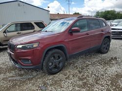 Salvage cars for sale from Copart Columbus, OH: 2019 Jeep Cherokee Latitude Plus