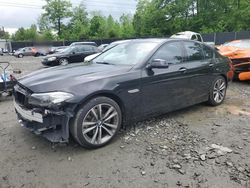 Salvage cars for sale from Copart Waldorf, MD: 2016 BMW 528 I