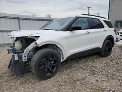Salvage cars for sale at Appleton, WI auction: 2023 Ford Explorer ST-Line