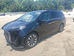 Honda Odyssey exl salvage cars for sale: 2022 Honda Odyssey EXL