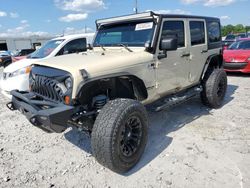 Jeep Wrangler Unlimited Sahara salvage cars for sale: 2011 Jeep Wrangler Unlimited Sahara