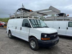 Salvage trucks for sale at North Billerica, MA auction: 2009 Chevrolet Express G3500