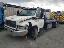 Salvage trucks for sale at Cahokia Heights, IL auction: 2004 Chevrolet C5500 C5C042