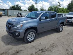 Salvage cars for sale from Copart Midway, FL: 2022 Chevrolet Colorado LT