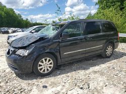 Salvage cars for sale at Candia, NH auction: 2015 Chrysler Town & Country Touring