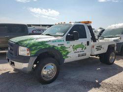 Salvage trucks for sale at Houston, TX auction: 2007 Ford F450 Super Duty