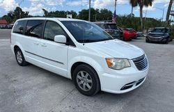 Salvage cars for sale at Jacksonville, FL auction: 2013 Chrysler Town & Country Touring