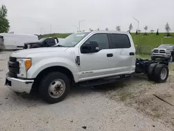 Salvage trucks for sale at Dyer, IN auction: 2017 Ford F350 Super Duty