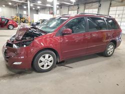 Salvage cars for sale at Blaine, MN auction: 2006 Toyota Sienna XLE