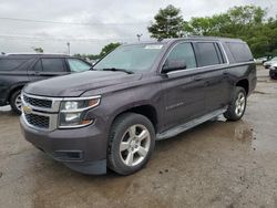 Chevrolet Suburban k1500 lt salvage cars for sale: 2015 Chevrolet Suburban K1500 LT