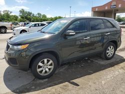 Salvage cars for sale from Copart Fort Wayne, IN: 2012 KIA Sorento Base