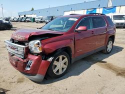 Salvage cars for sale from Copart Woodhaven, MI: 2011 GMC Terrain SLE