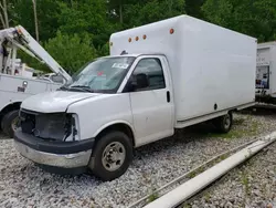 Salvage trucks for sale at West Warren, MA auction: 2021 Chevrolet Express G3500