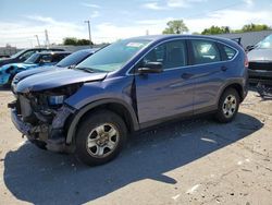 Salvage cars for sale at Franklin, WI auction: 2014 Honda CR-V LX