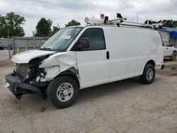 Salvage cars for sale from Copart Wichita, KS: 2016 Chevrolet Express G2500