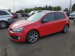 Salvage cars for sale at Denver, CO auction: 2013 Volkswagen GTI