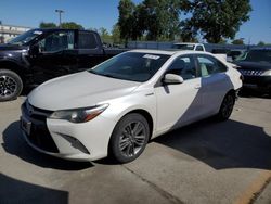 Vehiculos salvage en venta de Copart Sacramento, CA: 2017 Toyota Camry Hybrid