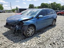 Volkswagen Golf Sportwagen tdi s salvage cars for sale: 2015 Volkswagen Golf Sportwagen TDI S