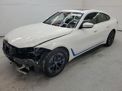 Salvage cars for sale at Houston, TX auction: 2024 BMW I4 Xdrive 40