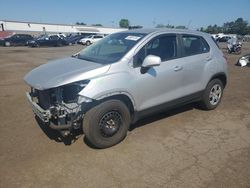 Chevrolet Trax ls salvage cars for sale: 2018 Chevrolet Trax LS