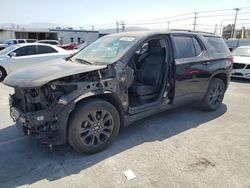 Salvage cars for sale at Sun Valley, CA auction: 2020 Chevrolet Traverse RS