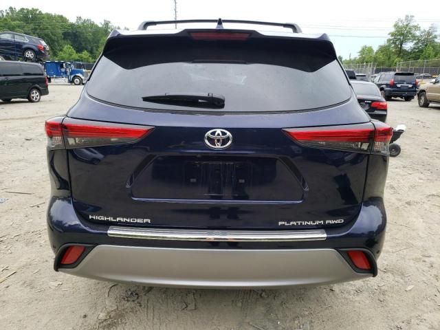 2022 Toyota Highlander Platinum