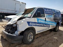 Salvage cars for sale from Copart Albuquerque, NM: 2017 GMC Savana G2500