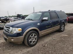 Salvage cars for sale from Copart Temple, TX: 2013 Ford Expedition EL XLT