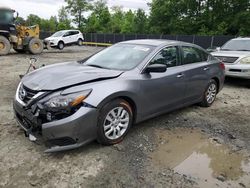 Salvage cars for sale at Waldorf, MD auction: 2017 Nissan Altima 2.5