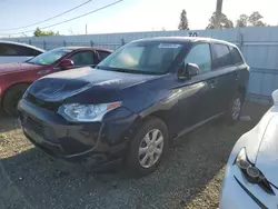 Salvage cars for sale at Vallejo, CA auction: 2014 Mitsubishi Outlander ES
