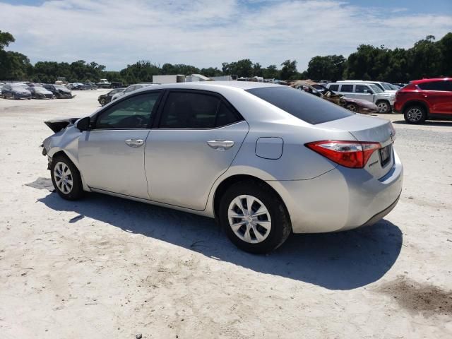 2016 Toyota Corolla L